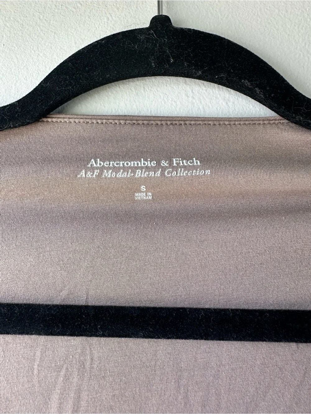 Abercrombie & Fitch Square neck Maxi Dress in Beige Size Small MSRP $100